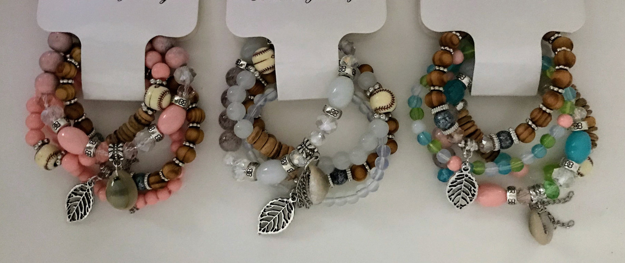 Boho-inspired, four piece bracelet - coleculture