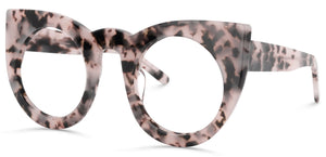 Pink Marble Cat Eyewear