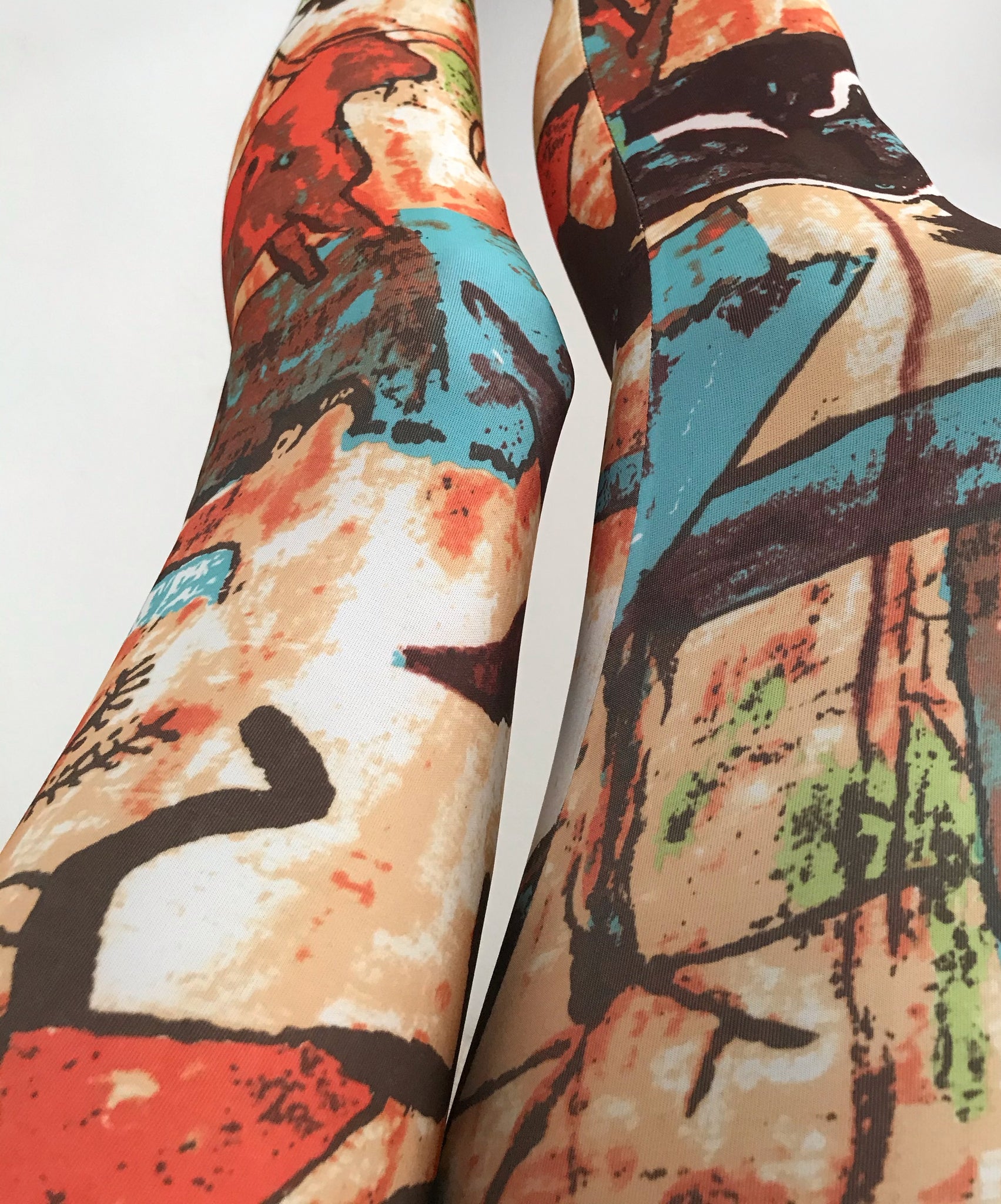 African Art Printed Leggings