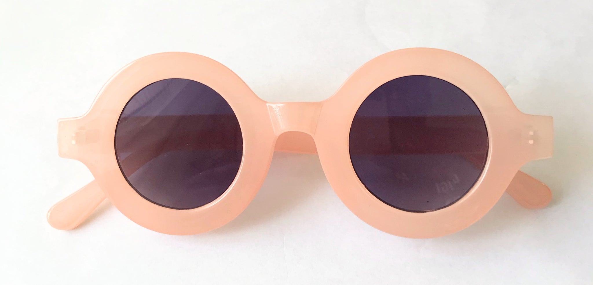 Unisex Round Vintage Sunglasses